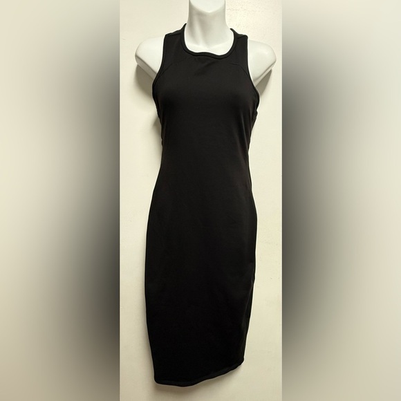 Lululemon Athletica Black Midi Dress - Picture 2 of 8